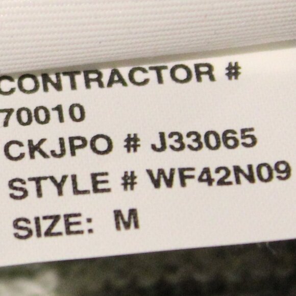 Calvin Klein Jeans M Striped Knit Open Front Cardigan Waterfall Hem - Picture 5 of 10